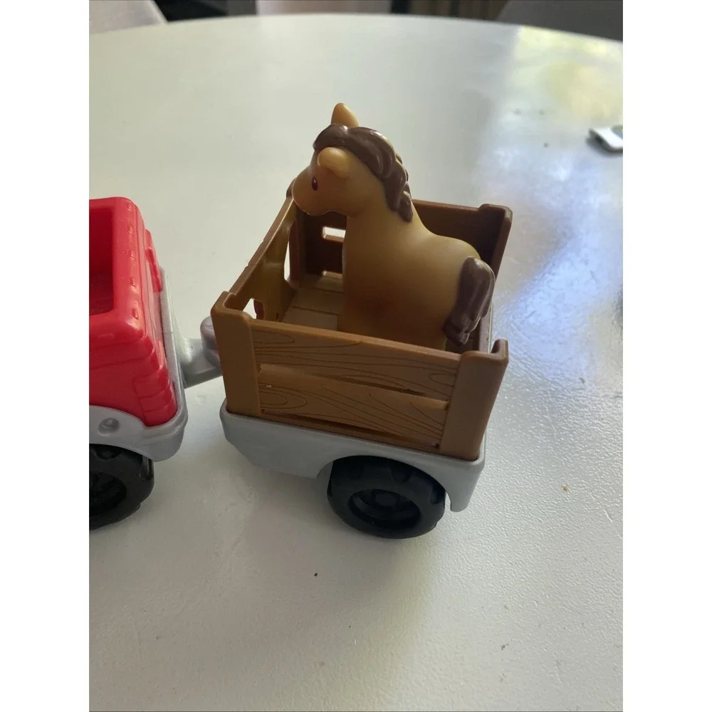 Fisher Price Little People Handy Helper Farm Truck Red